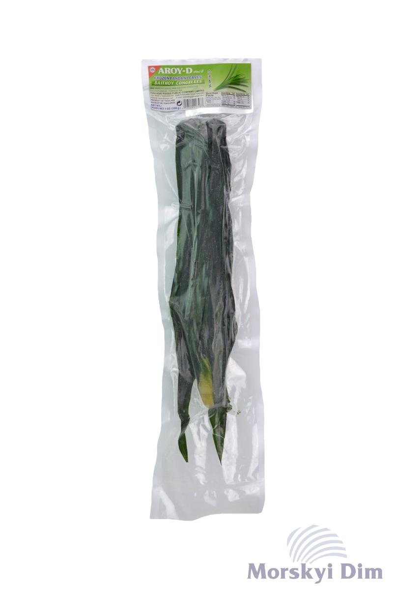 Frozen pandan leaves, AROY-D, 200g