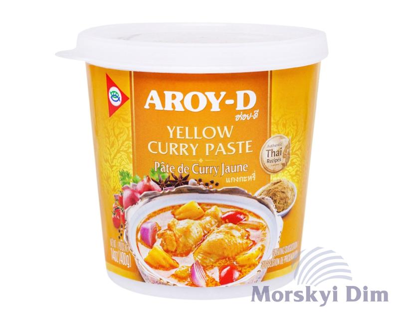 Yellow Curry Paste, AROY-D, 400g