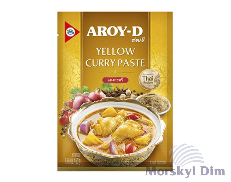 Yellow Curry Paste, AROY-D, 50g