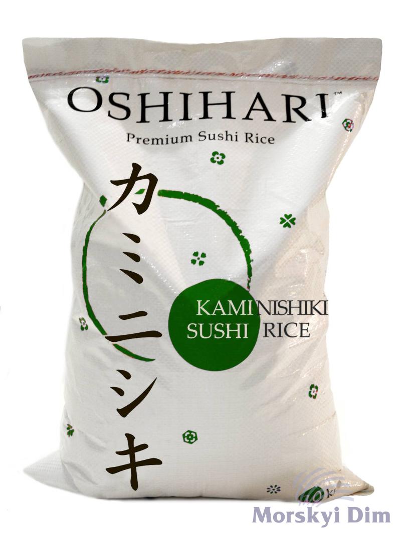 Рис для суши Oshihari Kaminishiki, 10 кг
