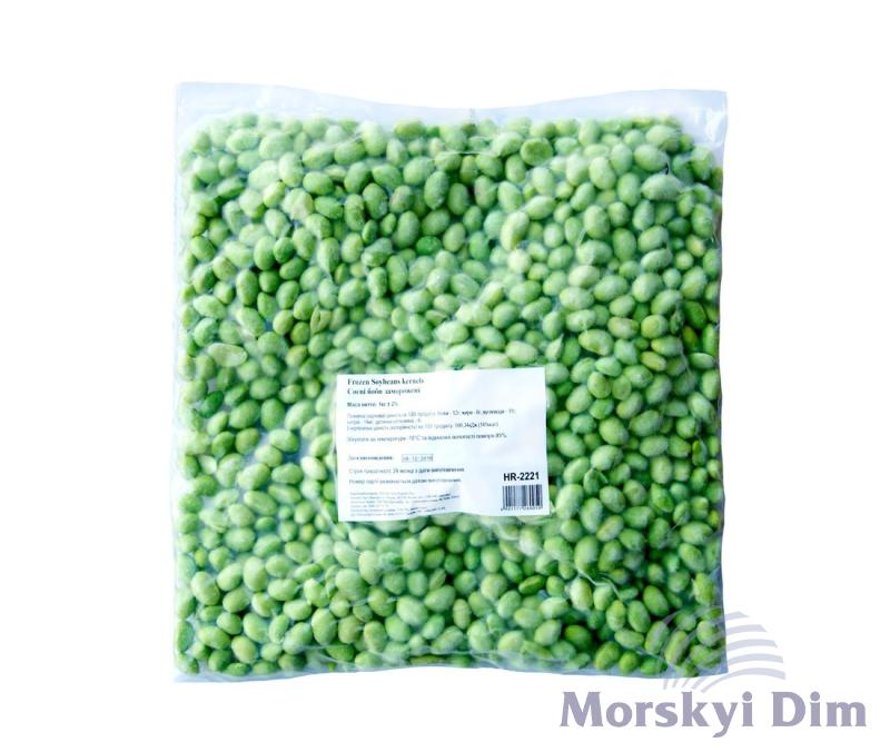 Frozen Hulled Soya Beans Edamame, JS, 1kg