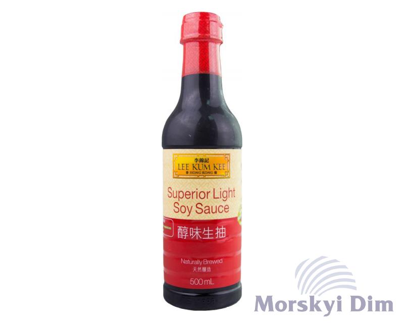 Soy sauce SUPERIOR Light, Lee Kum Kee, 500ml