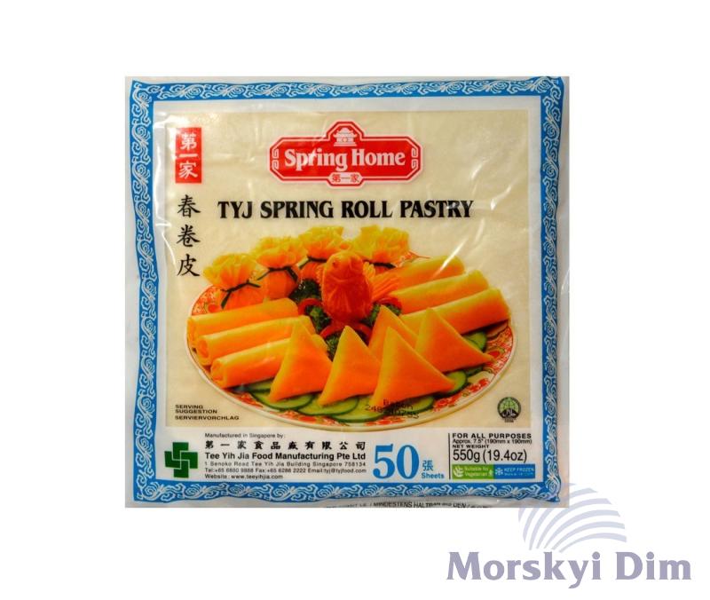 Spring Roll Pastry 190 mm x 190 mm 50 Sheets