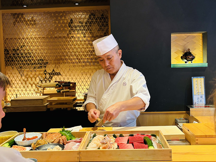 Training from a Japanese master