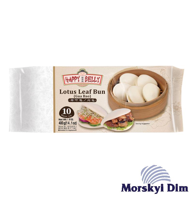 Asian steamed buns LOTUS LEAF BUN, Happy Belly, 400g