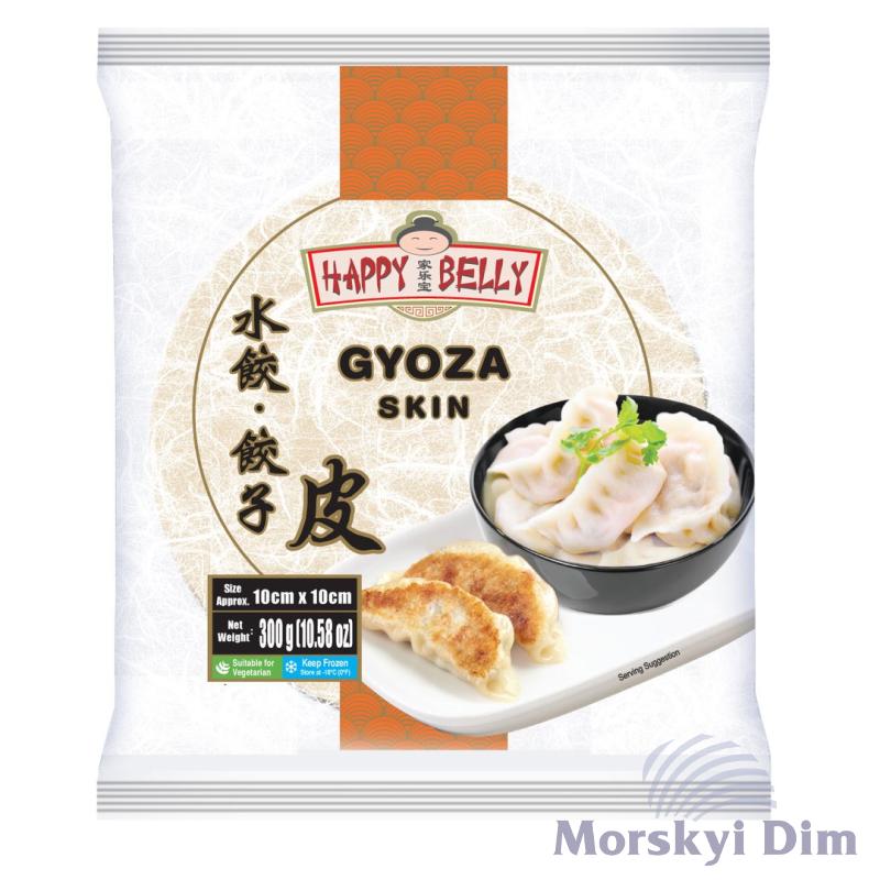 Gyoza Skin 100mm 38 Sheets, Happy Belly, 300g