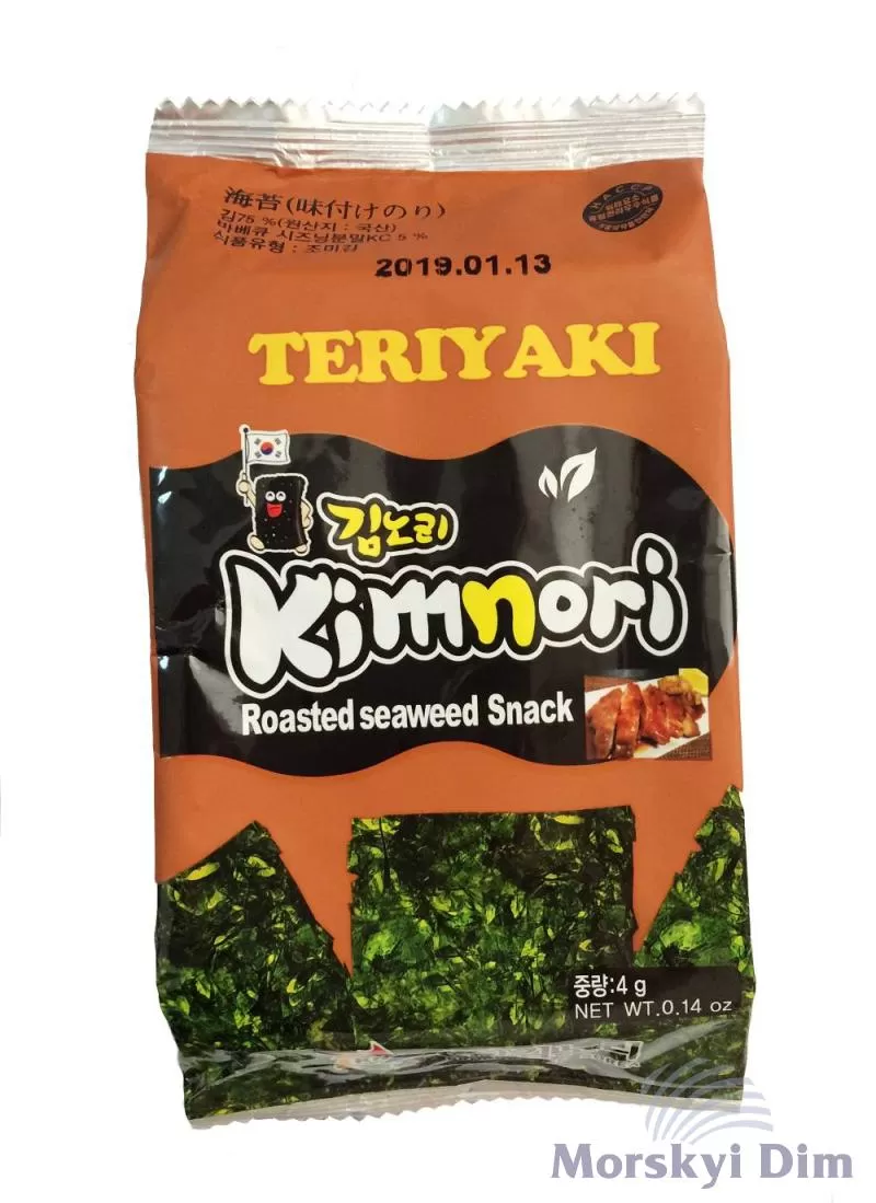 Chips Nori Teriyaki, Kimnori, 4g