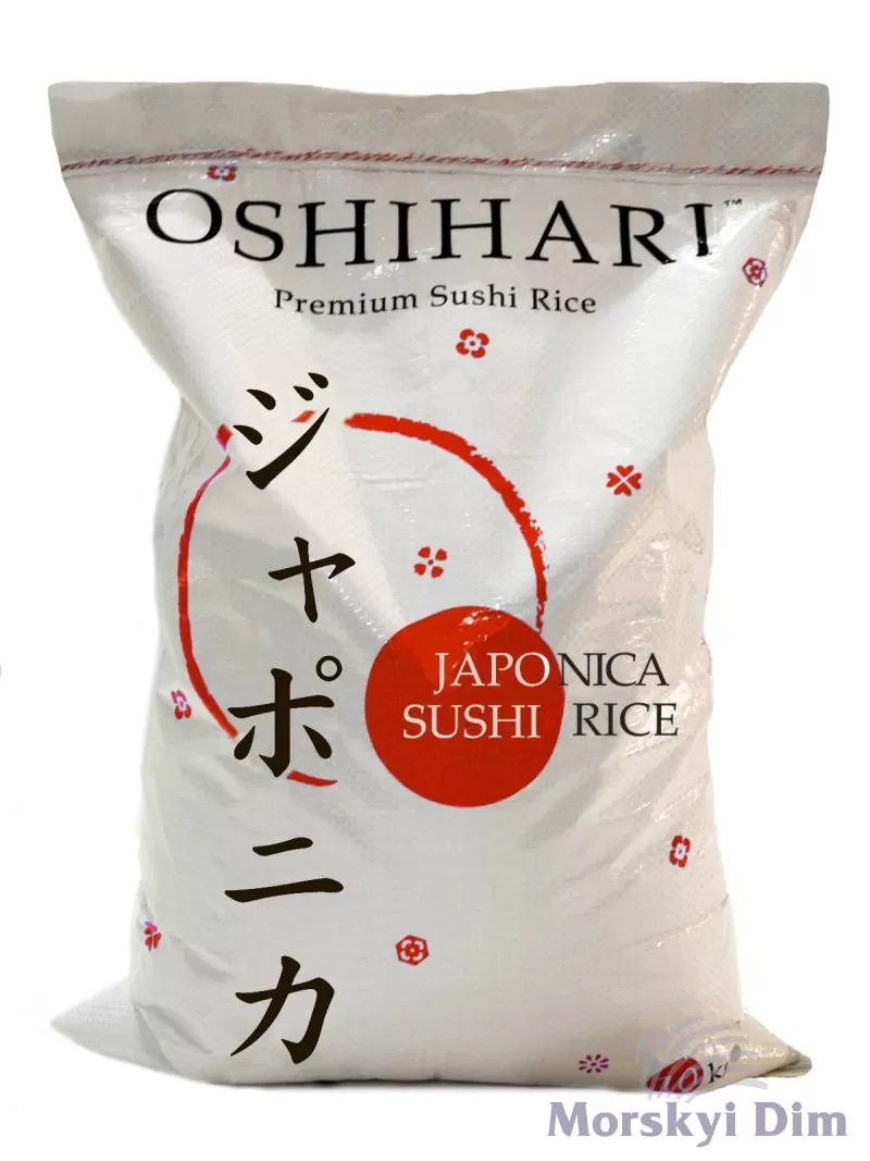 Рис для суши Japonica, Oshihari, 10кг