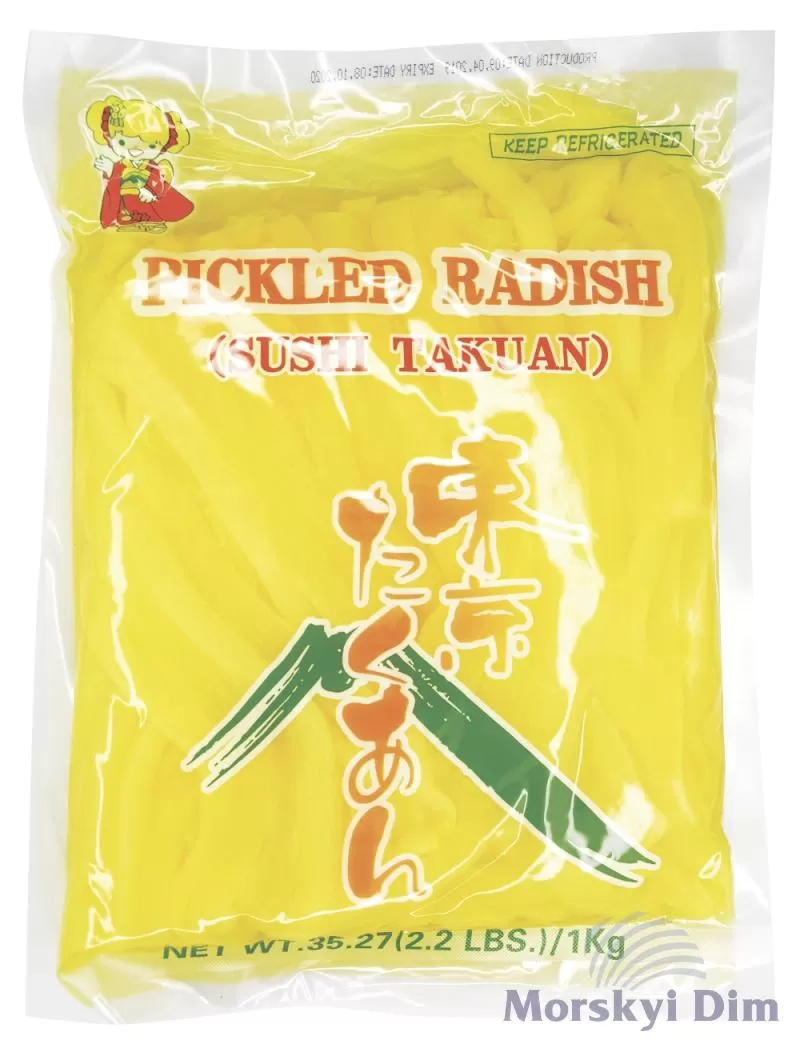 Radish pickled Takuan Strip, JS, 1kg