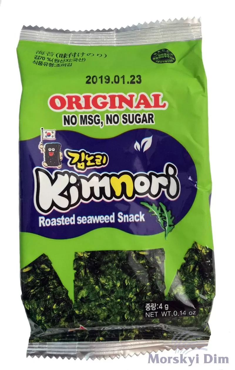 Chips Nori Original, Kimnori, 4г