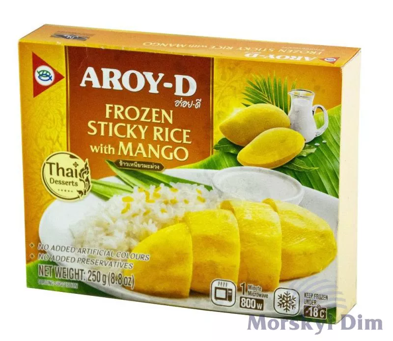 Десерт "Рис з манго" заморожений