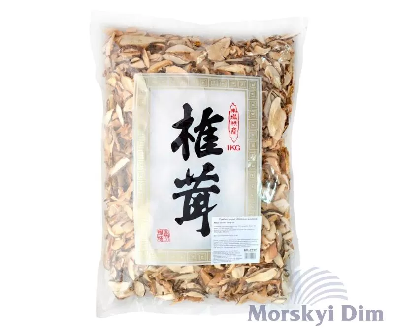Dried Sliced Mushroom Shiitake, JS, 1kg