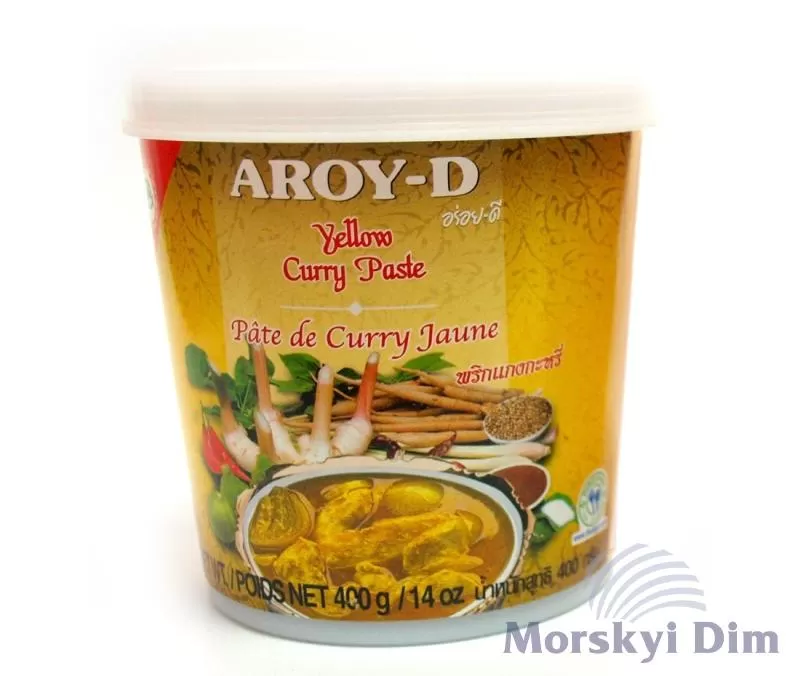 Yellow Curry Paste, AROY-D, 400g