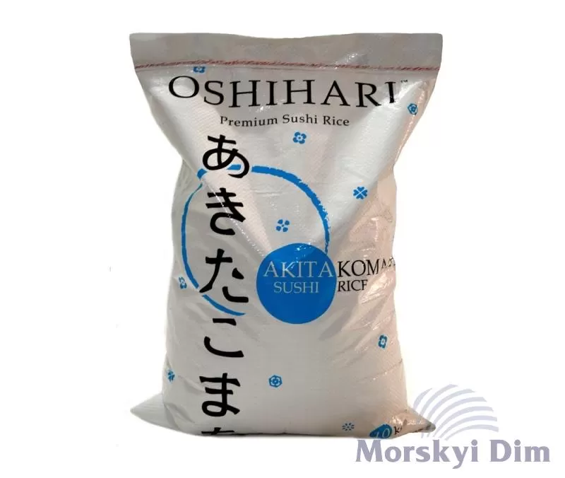 Рис для суші Akitakomachi, Oshihari, 10кг