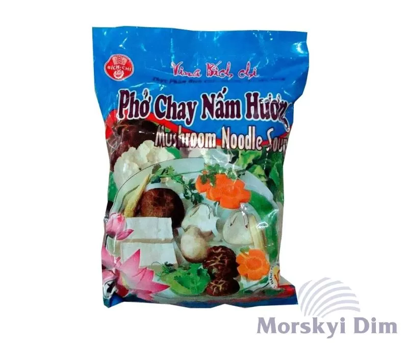 Локшина рисова зі смаком грибів, BICH-CHI, 60г