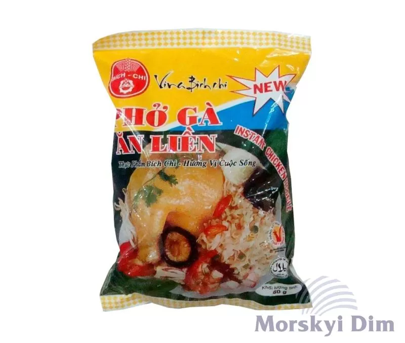Rice noodles with chicken flavor, BICH-CHI, 60g