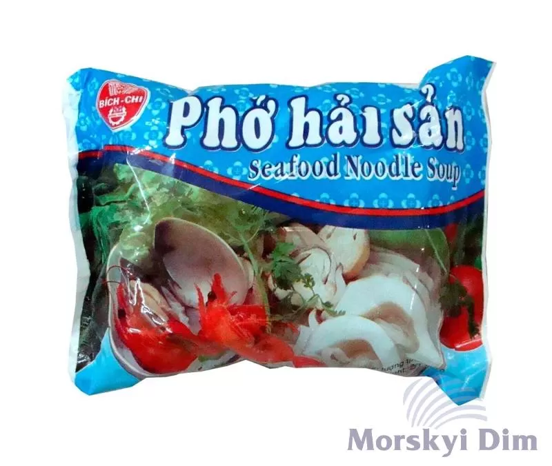 Rice noodles with seafood flavor, BICH-CHI, 60g