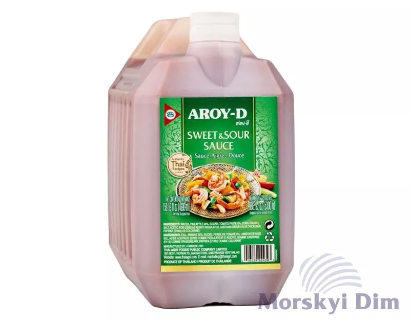 Соус кисло-солодкий, AROY-D, 5.3кг