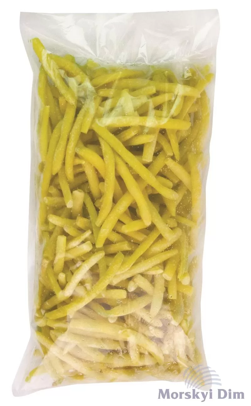 Yellow string beans frozen, JS, 10kg